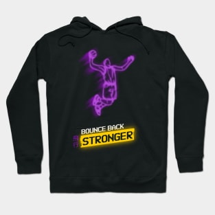 Bounce Back Stronger Basketball Hoodie